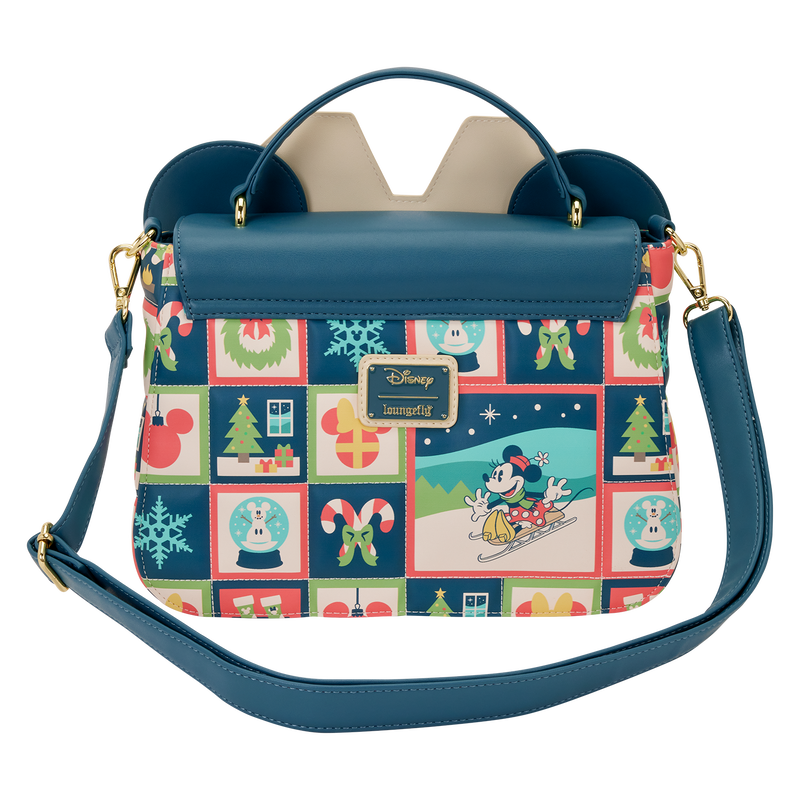Minnie Mouse Holiday Crossbody Bag, , hi-res view 6