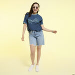 Stitch Patch Unisex Ringer Tee LFlifestyle1 view 2