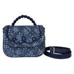 Loungefly Faux Denim Crossbody Bag, , hi-res view 1