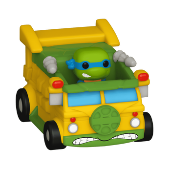 Bitty Pop! Rides Leonardo and Turtle Van, Image 1