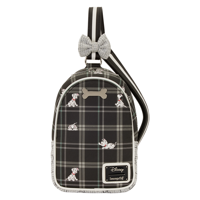 101 Dalmatians Exclusive Plaid Sling Crossbody Bag, , hi-res view 1