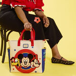 Mickey & Friends Classic Convertible Backpack & Tote Crossbody Bag LFlifestyle1 view 2