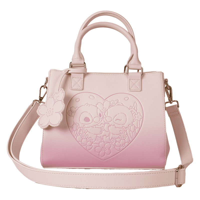 Stitch & Angel Cherry Blossom Heart Crossbody Bag, , hi-res view 10