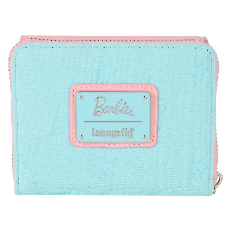 Classic Barbie Terry Cloth Zip Around Wallet, , hi-res view 4