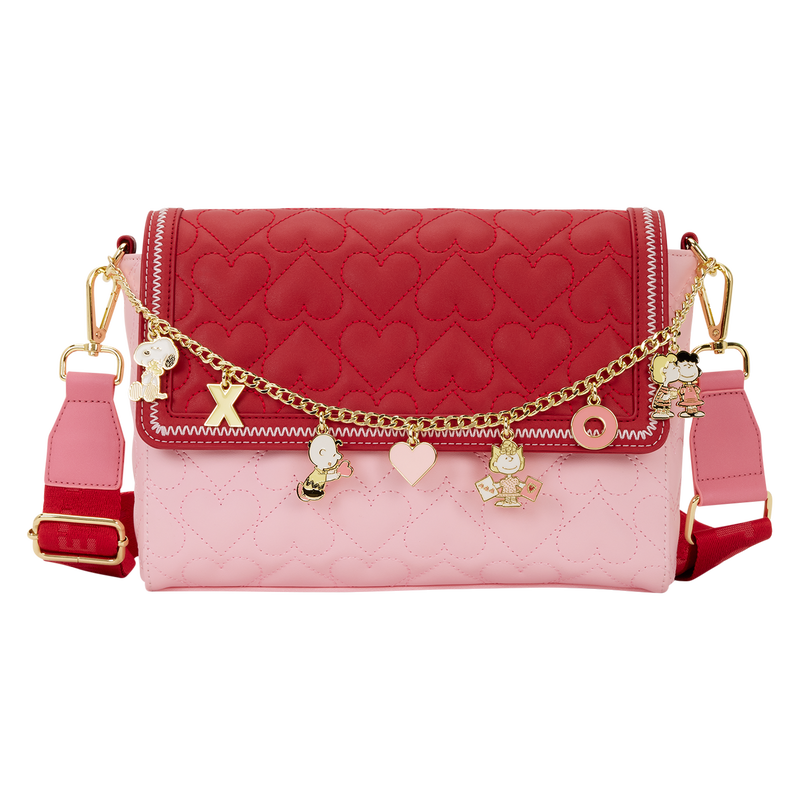 Peanuts Snoopy Valentine's Day Charm Crossbody Bag, , hi-res view 1