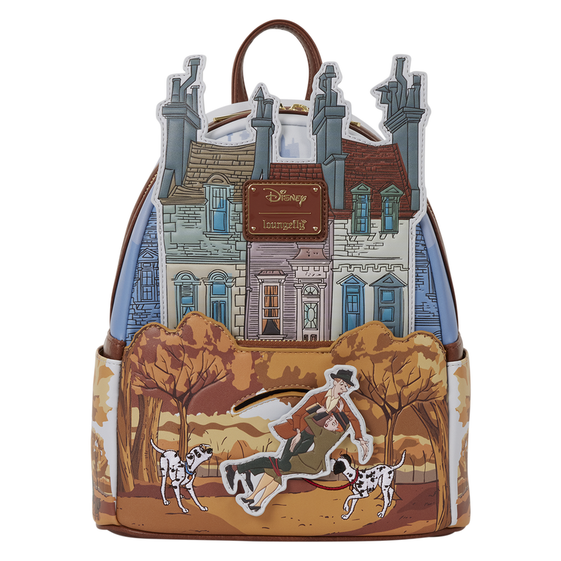 101 Dalmatians Roger & Anita Scene Mini Backpack, , hi-res view 4
