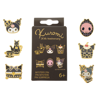 Sanrio Kuromi 20th Anniversary Mystery Box Pin, Image 1