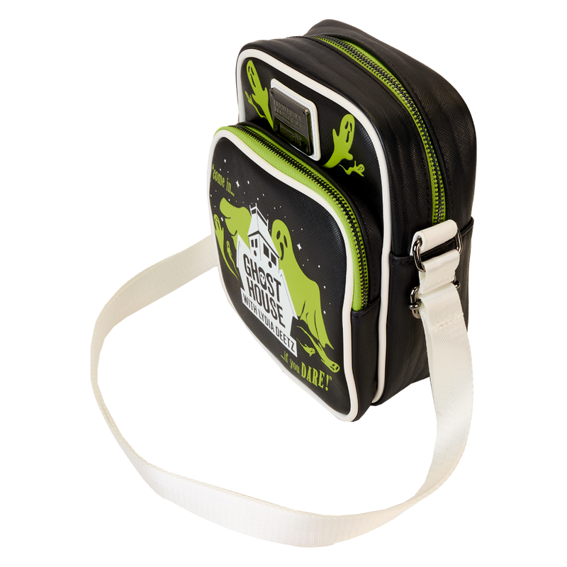 Beetlejuice Beetlejuice Ghost House Glow Crossbody Bag, , hi-res view 6