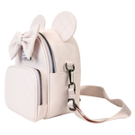 Minnie Mouse Checkered Texture Convertible Mini Backpack & Crossbody Bag, , hi-res view 3