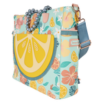 Loungefly Tropical Lemon Floral Convertible Backpack & Tote Crossbody Bag, , hi-res view 3