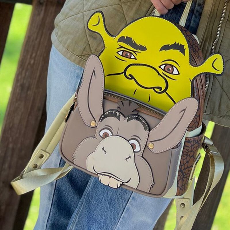 Shrek and Donkey Cosplay Mini Backpack LFlifestyle1 view 2