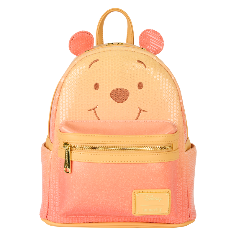 Winnie the Pooh Cosplay Sequin & Glitter Mini Backpack, , hi-res view 1