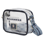 NFL Seattle Seahawks Clear Crossbody Stadium Bag, , hi-res view 3