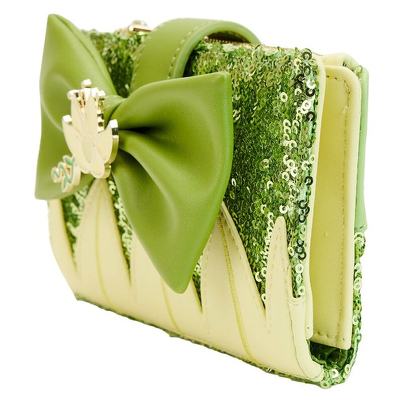 The Princess and the Frog Exclusive Tiana Sequin Series Cosplay Flap Wallet, , hi-res view 3