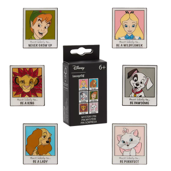 Disney Classics Year Book Portrait Mystery Box Pin, Image 1