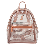 Loungefly Clear Floral Mini Backpack, , hi-res view 1