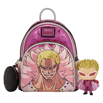 SDCC Limited Edition One Piece Doflamingo (Diamond) Pop! & Bag Bundle, , hi-res view 1