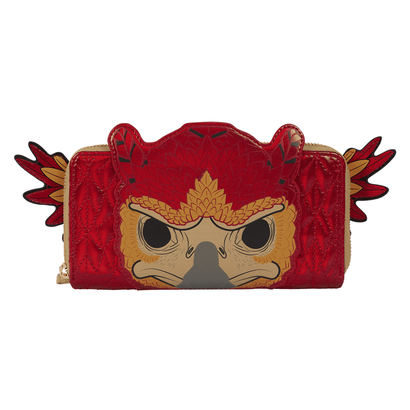 Funko Pop! By Loungefly Harry Potter Exclusive Fawkes Phoenix Cosplay Zip Around Wallet, , hi-res view 1