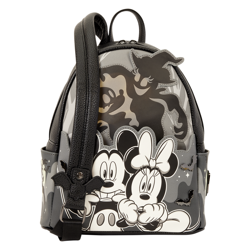 Mickey & Minnie Ghost Light-Up Glow Mini Backpack, , hi-res view 6