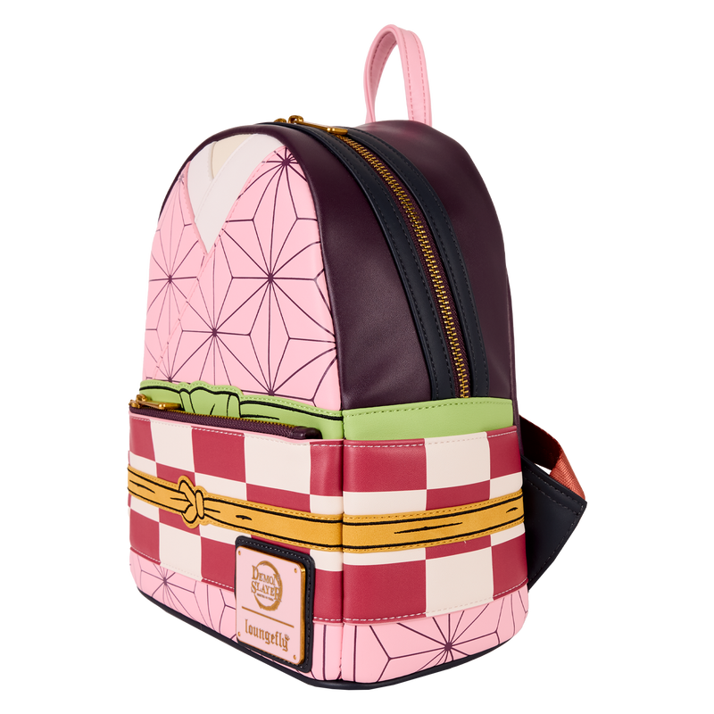 Demon Slayer Nezuko Kamado Cosplay Mini Backpack, , hi-res view 5