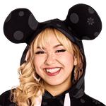 Minnie Mouse Floral Rock The Dots Unisex Hoodie, , hi-res view 7