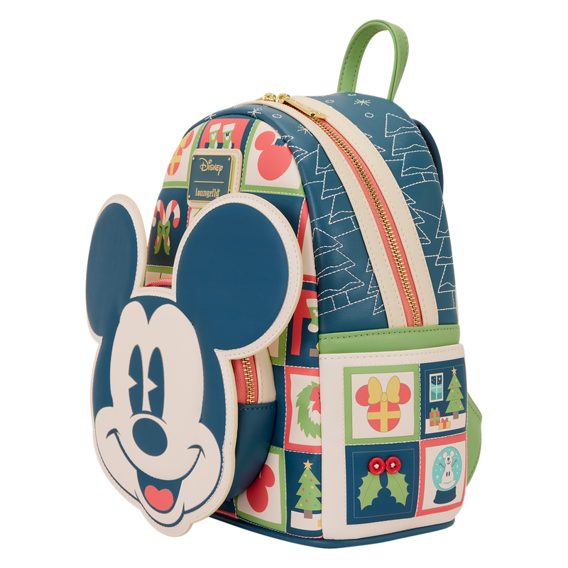 Mickey Mouse Holiday Mini Backpack, , hi-res view 4