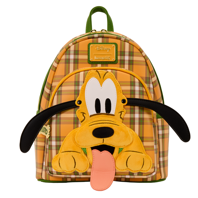 Pluto 95th Anniversary Plaid Mini Backpack, , hi-res view 5