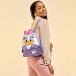 Daisy Duck 85th Anniversary Sequin Plush Cosplay Mini Backpack LFlifestyle1 view 2