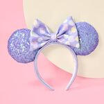 Minnie Mouse Exclusive Iridescent All-Over Print Sequin Ear Headband LFlifestyle1 view 2