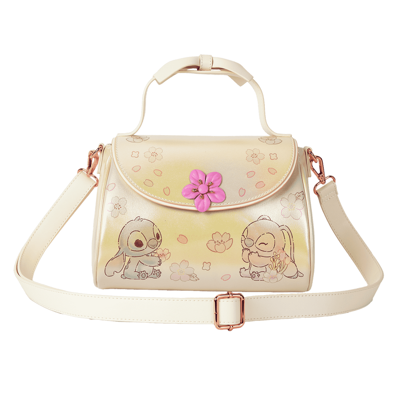 Stitch & Angel Cherry Blossom Bow Handle Crossbody Bag, , hi-res view 8