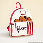 KFC Chicken Bucket Sherpa Mini Backpack LFlifestyle1 view 2