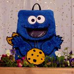 Sesame Street Cookie Monster Plush Cosplay Mini Backpack With Coin Bag, , hi-res view 2