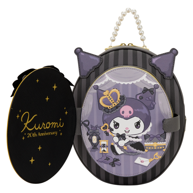 Sanrio Kuromi 20th Anniversary Cameo Mini Backpack, , hi-res view 6