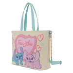 Stitch & Angel True Love Tote Crossbody Bag, , hi-res view 6