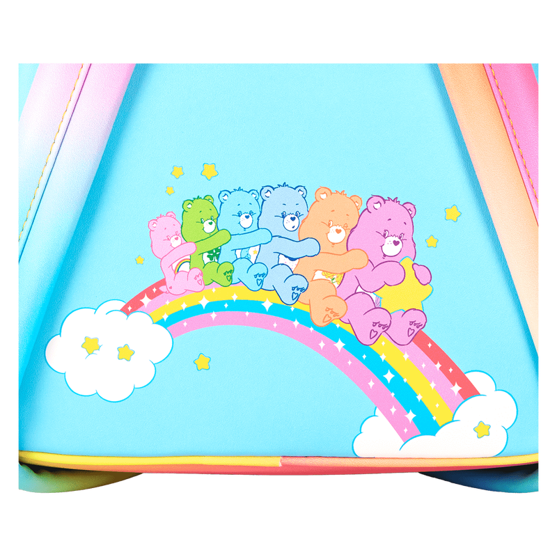 Care Bears Cheer Bear & Share Bear Rainbow Umbrella Mini Backpack, , hi-res view 6