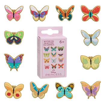 Disney Princess Butterfly Blind Box Pin, Image 1
