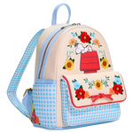 Peanuts Snoopy Doghouse Floral Gingham Mini Backpack, , hi-res view 2