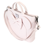 Minnie Mouse Checkered Texture Convertible Backpack & Tote Crossbody Bag, , hi-res view 4