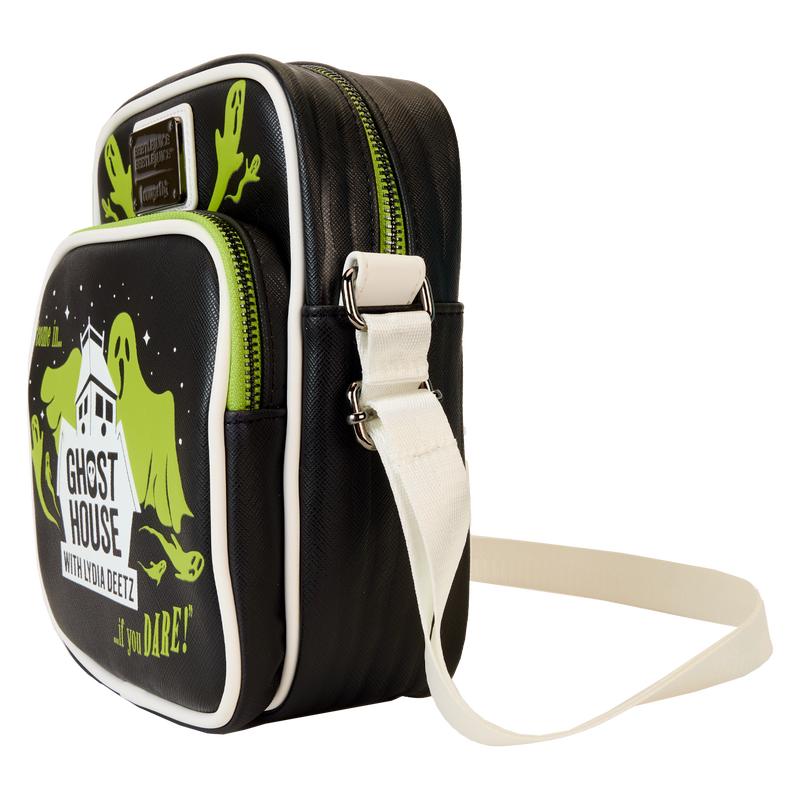 Beetlejuice Beetlejuice Ghost House Glow Crossbody Bag, , hi-res view 5