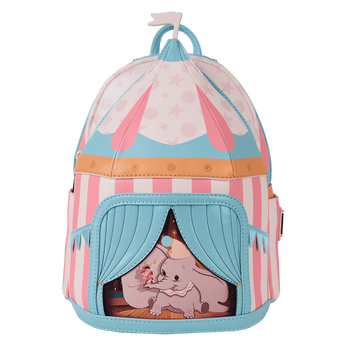 Dumbo Exclusive Circus Tent Light Up Mini Backpack, Image 1