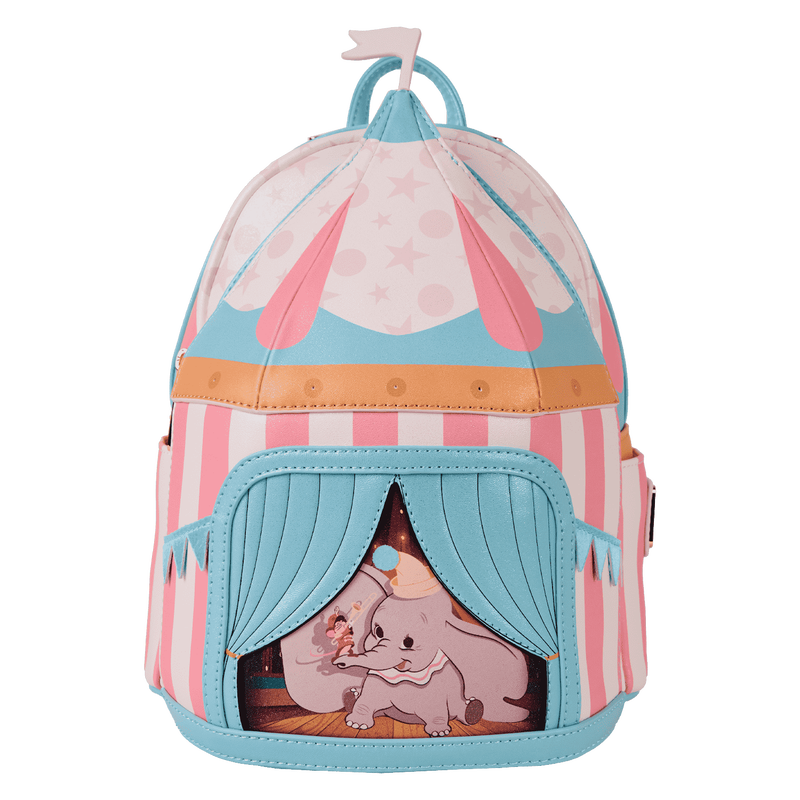 Dumbo Exclusive Circus Tent Light Up Mini Backpack, , hi-res view 1