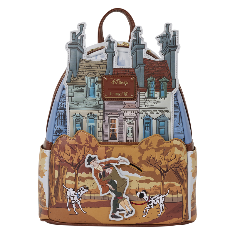 101 Dalmatians Roger & Anita Scene Mini Backpack, , hi-res view 1