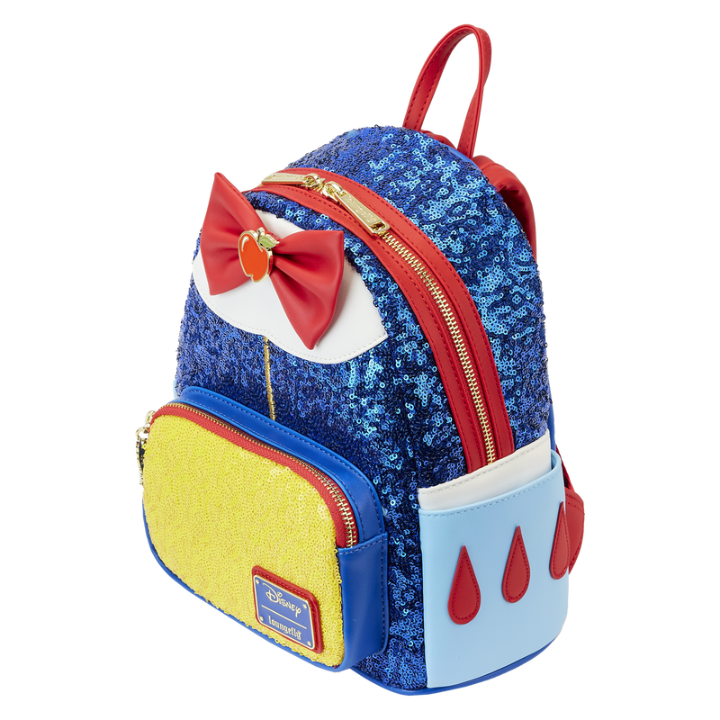 Snow White Exclusive Sequin Series Cosplay Mini Backpack, , hi-res view 3