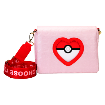 Pok&eacute;mon Exclusive I Choose You Hearts Crossbody Bag, Image 1