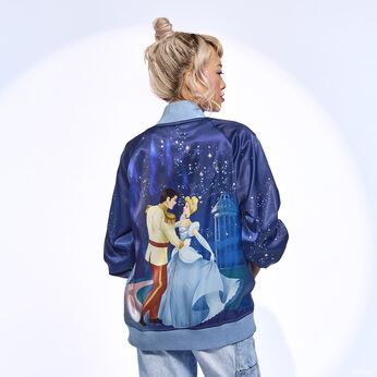 Cinderella 75th Anniversary Unisex Bomber Jacket, Image 2