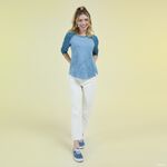 Pinocchio Blue Fairy Unisex Raglan Tee LFlifestyle1 view 2