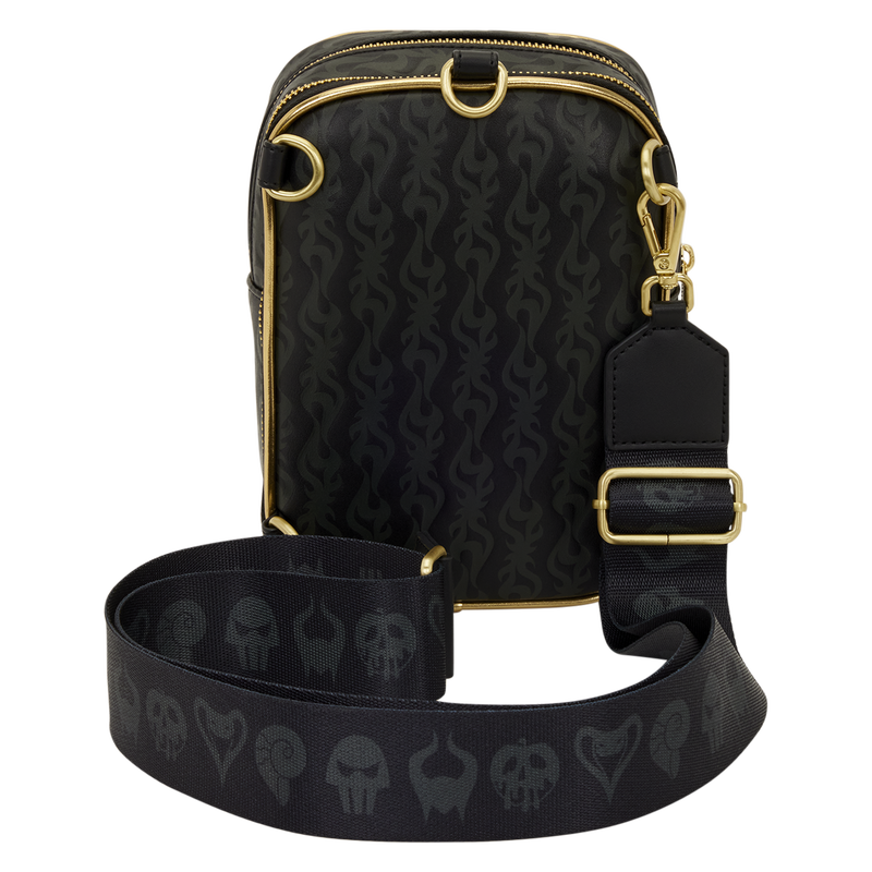 Disney Villains Exclusive Black & Gold Sling Crossbody Bag, , hi-res view 4