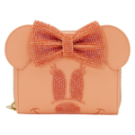 Minnie Mouse Exclusive Coral Zip Around Wallet, , hi-res view 1