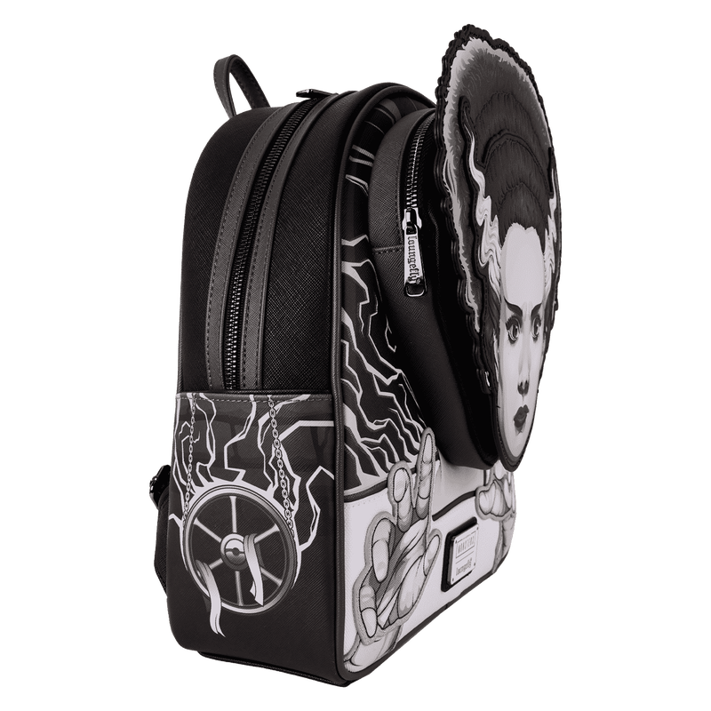 Universal Monsters Exclusive The Bride Of Frankenstein Glow Mini Backpack, , hi-res view 5