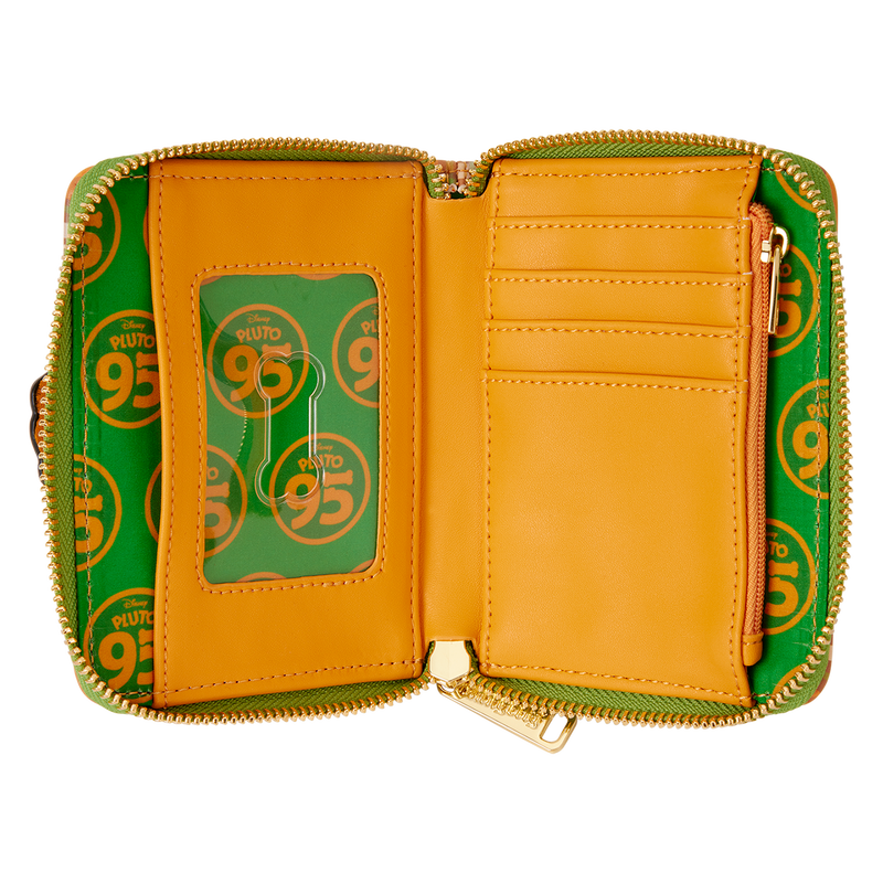 Pluto 95th Anniversary Plaid Zip Around Wallet, , hi-res view 6